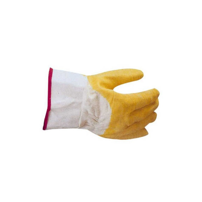 Cotton Gloves with Latex Palm