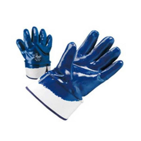 Heavy Nitril Gloves with Rigid Cuff sz 8