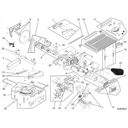 Troncatrice Valex TLS305 con Piano Superiore