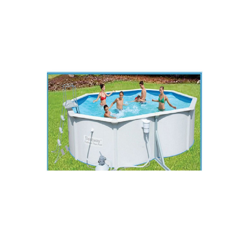 Piscina Steel Wall cm 488x366x122h