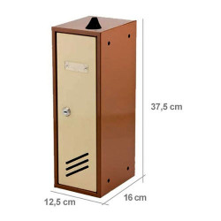 Condominium Mailbox  - Brown